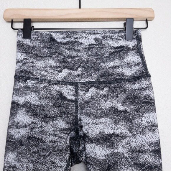 Lululemon Wunder Under Crop 21" Legging 4 Luon Hazy Days High Rise Yoga - Picture 5 of 9